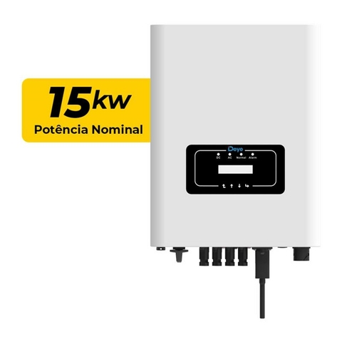 INVERSOR DE CORRENTE TRIFASICO 2MPPT 220V 15KW DEYE