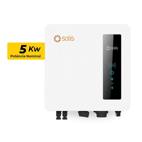 INVERSOR DE CORRENTE MONOFASICO 2MPPT 220V 5KW SOLIS