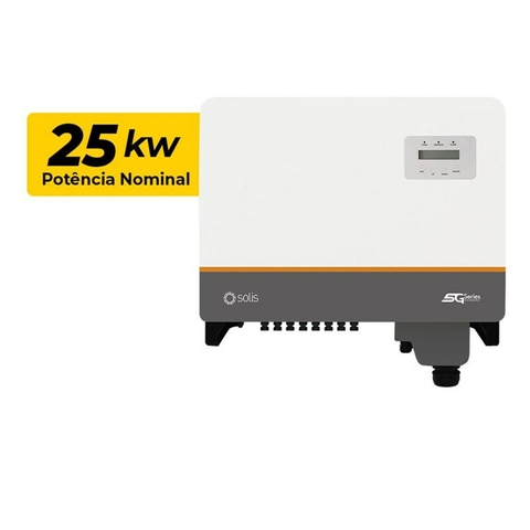 INVERSOR DE CORRENTE TRIFASICO 2MPPT 220V 25KW SOLIS
