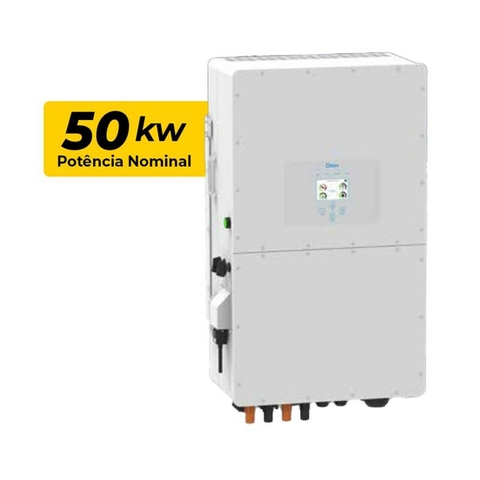 INVERSOR HIBRIDO TRIF 4 MPPT 380V 50KW ALTA TENSAO CC DEYE
