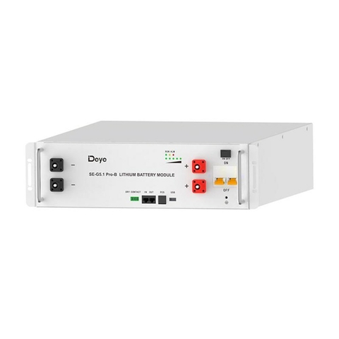 BATERIA DE LITIO SE-G5.1 PRO 5,1KWH 51,2V BT DEYE - comprar online