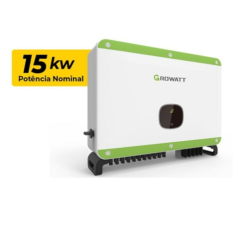 INVERSOR DE CORRENTE TRIFASICO 4MPPT 220V 15KW GROWATT