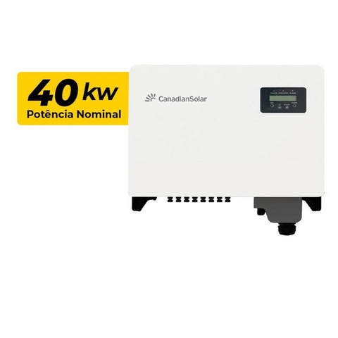 INVERSOR DE CORRENTE TRIFASICO 4MPPT 380V 40KW CANADIAN