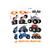 Set de tatuajes Monster truck - comprar en línea