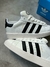 ADIDAS CAMPUS BRANCO C/ PRETO - LOJA WOLF IMPORTS