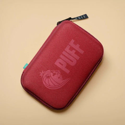 Case Puff Clássico Colors Vinho - comprar online