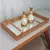 Bandeja Decorativa com Alça de Cobre e Fundo Espelhado - Vanmur Shopping