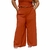 Calça feminina wide leg cos alto duna liso - loja online