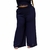 Calça feminina wide leg cos alto duna liso na internet