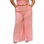 Calça feminina wide leg cos alto duna liso - loja online
