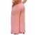 Calça feminina wide leg cos alto duna liso na internet