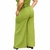 Calça feminina wide leg cos alto duna liso - loja online