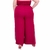 Calça feminina wide leg cos alto duna liso - comprar online