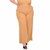 Calça feminina wide leg cos alto duna liso