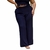 Calça feminina wide leg cos alto duna liso - comprar online