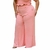 Imagem do Calça feminina wide leg cos alto duna liso