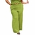 Calça feminina wide leg cos alto duna liso