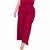 Imagem do Calça feminina wide leg cos alto duna liso