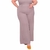 Calça feminina wide leg cos alto duna liso