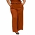 Calça feminina wide leg cos alto duna liso - comprar online