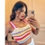 Cropped Tricot Top Alça