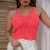 Cropped Tricot Top | Trançado