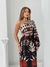 Vestido Isadora Manga Longa Pintura Rupestre - comprar online