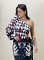 Vestido Isadora Manga Longa Pintura Rupestre - comprar online
