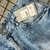 Bermuda Jeans com Elastano Rasgada Austim - comprar online