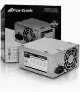 FONTE ATX 200W REAIS SATA PWS-2003 S/CABO BOX FORTREK