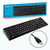 TECLADO BASICO SLIM LASER PRETO USB TC193 MULTILASER