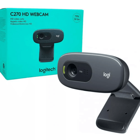 WEBCAM LOGITECH C270 HD 720P MIC PTO