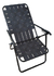 Reposera Plegable Alta Descansar Aluminio 5 Posiciones 100kg - comprar online