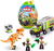 Juguete Bloques Para Armar Dino Adventur Capsula Max 310 Pzs