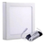 Plafon Led Cuadrado Con Base 30cm 24w Calida Candela 7259