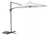 Sombrilla Lateral Impermeable Blanco Regulable 3mts Lusqtoff - comprar online