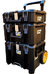 Carro Caja De Herramientas Cat 3 Modulos Apilable Con Ruedas