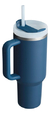 Imagen de Vaso Termico Quencher Ac. Inoxidable Manija Y Sorbete 1.18 L