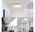 Plafon Led Fria 24w Redondo Con Base 30cm 1440 Lm Candela