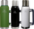 Imagen de Termo Acero Inoxidable 1 Litro Con Manija Tapon Cebador