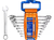 Set Juego De Llaves Combinadas 6-19 Mm 8 Pzs Wadfow Wsp1208