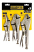 Juego Set Kit De 3 Pinzas De Presion Fuerza Crossmaster - comprar online