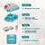 Taladro Percutor Atornillador Brushless Total 20v Industrial - Tiendanext