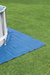 Piso Protector Tapiz Suelo Pileta Bestway 467 488x488cm