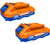 Llave De Impacto Inalambrica Brushless Wadfow 300nm 20v - comprar online
