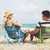 Sillon Director Coleman Kickback Acero Confort Playa + Bolso - tienda online