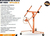 Elevador De Placas De Yeso Durlock Lusqtoff 68 Kg Epyl335-8 - comprar online