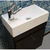 Bacha De Baño Blanca Rectangular Apoyo 1 Agujero Piazza A146 - Tiendanext