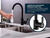 Imagen de Griferia Para Cocina Mesada Monocomando Piazza Emblem Negro