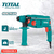 Rotomartillo 650w Total 220 V Sds Plus Con Maletin Y Mechas - comprar online